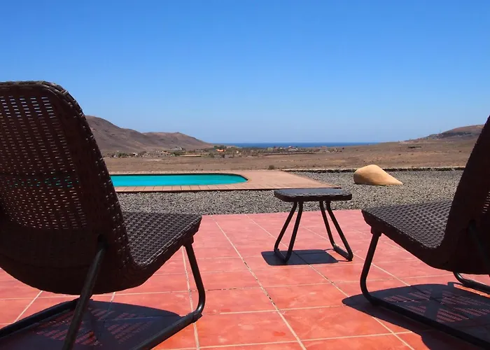 וילה Fuerteventura Fantastica Vistas Al Mar Piscina Climatizada טרחלחו